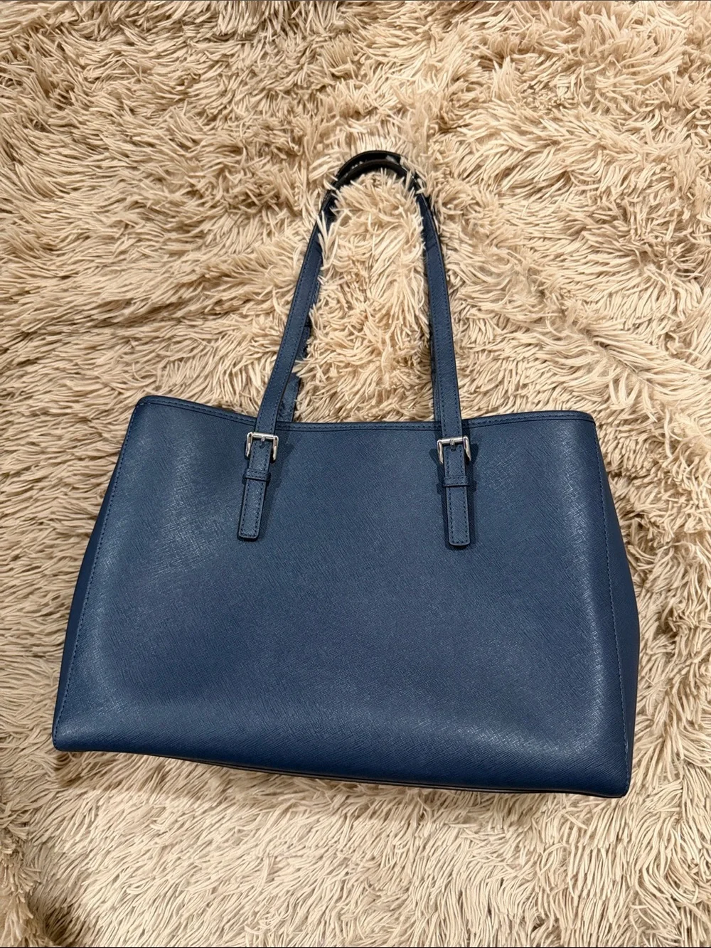 Michael Kors Midnight Blue Saffiano Leather Tote